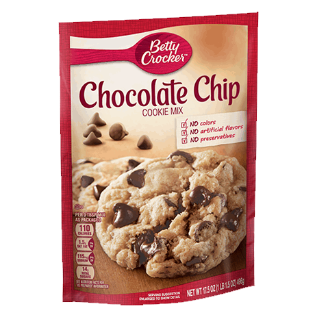 Betty Crocker chocolate chip cookie mix
