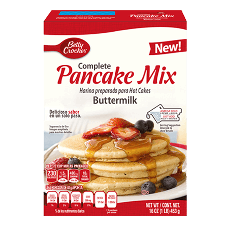 Betty Crocker complete pancake mix buttermilk