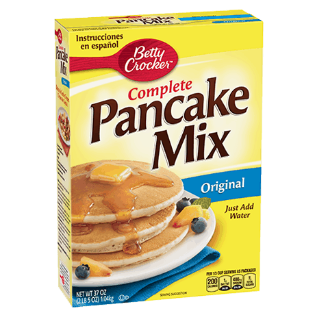 Betty Crocker complete original pancake mix