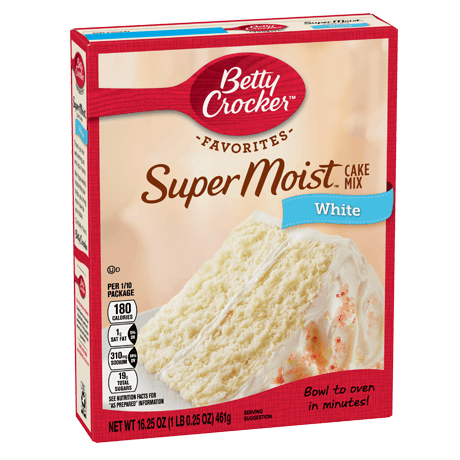 Betty Crocker Favorites Super Moist white cake mix