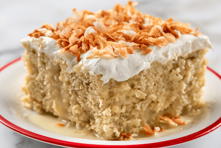 Betty Crocker banana tres leches dessert