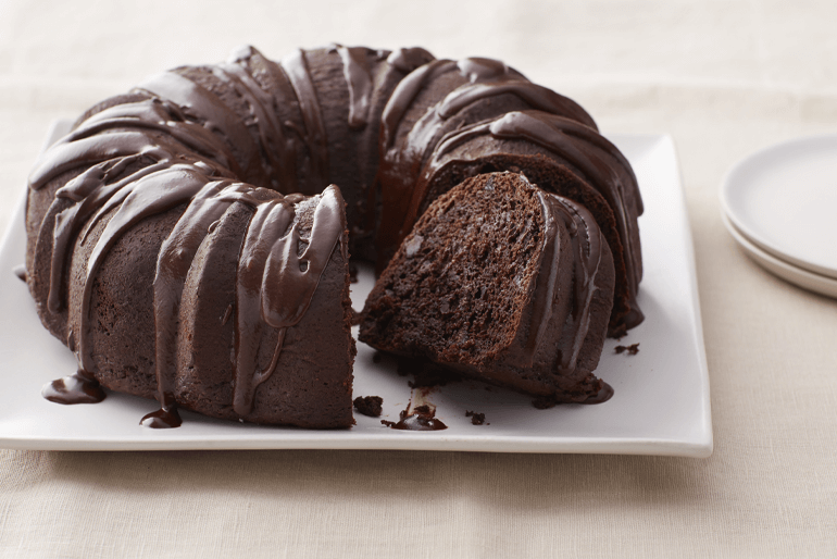 Betty Crocker chocolate glazed chocolate cake