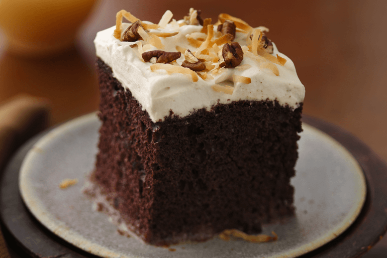 Betty Crocker chocolate rum cake