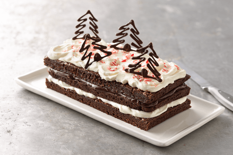 Betty Crocker peppermint cream brownie torte