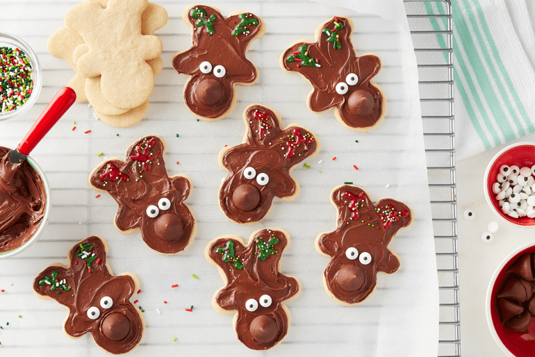 Betty Crocker reindeer sugar cookies
