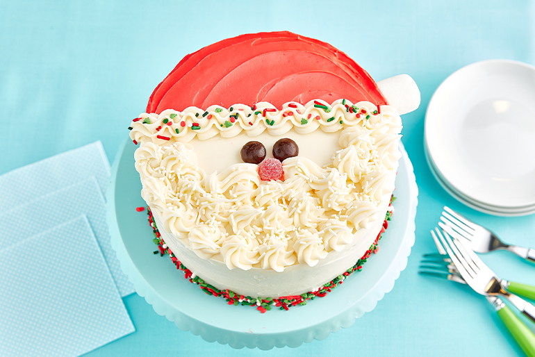 Jolly Santa Claus Cake | Betty Crocker - Caribbean